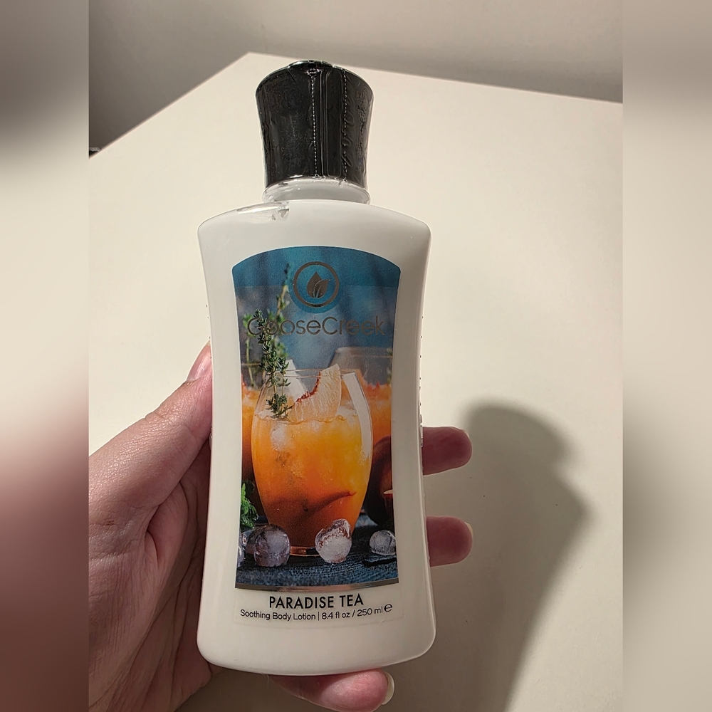 NEW Sealed Goose Creek 'Paradise Tea' Soothing Body Lotion 8.4 fl oz